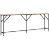 vidaXL Wandtafel 200x29x75 cm bewerkt hout sonoma eikenkleurig