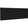 vidaXL Hoofdbord wandmodel 240x1,5x80 cm bewerkt hout zwart