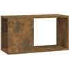 vidaXL Mobile Porta TV Rovere Fumo 60x24x32 cm in Legno Multistrato