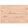 vidaXL Piano Bagno 60x40x1,5 cm Legno Massello di Faggio