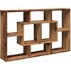 vidaXL Scaffale a Parete Legno Antico 85x16x52,5 cm Legno Multistrato