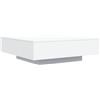 vidaXL Tavolino da Salotto Bianco 100x100x31 cm in Legno Multistrato