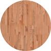 vidaXL Tafelblad rond Ø80x2,5 cm massief beukenhout