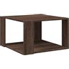 vidaXL Tavolino Salotto Rovere Marrone 51,5x51,5x30 Legno Multistrato