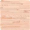 vidaXL Tafelblad vierkant 40x40x2,5 cm massief beukenhout