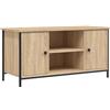 vidaXL Tv-meubel 100x40x50 cm bewerkt hout sonoma eikenkleurig