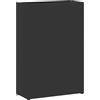 vidaXL Regen paraplu standaard Zwart 28 x 12 x 41 cm Staal