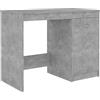 vidaXL Scrivania Grigio Cemento 100x50x76 cm in Legno Multistrato