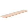 vidaXL Ripiano 100x20x1,5 cm Legno Massello di Rovere Non Trattato