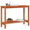 vidaXL Tavolo consolle Marrone Cera 110 x 40 x 80 cm