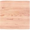 vidaXL Tafelblad natuurlijke rand 60x60x(2-6) cm eikenhout lichtbruin