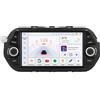 OEM Autoradio con schermo touchscreen, lettore multimediale, compatibile con FIAT TIPO EGEA dal 2015 al 2017, modello S6 (8 core, 6G di RAM, 64G di memoria)
