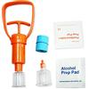 KONMED emergenza forniture di Prime Cure Estrattori Pompa a vuoto Kit sicurezza viaggio veleno protezione serpente Mordere veleno estrattore