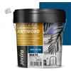Pittura Antimuffa Pareti Muro Interno Opaca Anticondensa Blu Ciclone 4 Litri 4L