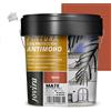 Pittura Antimuffa Muro Traspirante Lavabile Opaco Bianco Interno Esterno 4L