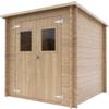 Habrita Casetta in legno da giardino habrita vibo in abete 198x198x195 cm