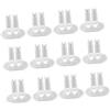 ERINGOGO Supporto per Bambole in Plastica 12 Pezzi, Set per Bambole | Reggi Bambola per Bambole, Accessorio per Bambole da 18 a 30cm, Confezione da 12 Pezzi