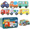 KUKUTrue® Montessori Giocattolo 2 3 4 5, Giochi da 2 Anni, Puzzle in Legno da 2 Anni, Puzzle Giocattolo, Giocattoli Educativi, Regalo 2 3 4 5 Bambini Ragazzi Ragazze