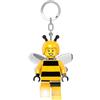 IQ LEGO Minifigures - Portachiavi con figura grande alta 76 mm, ragazza bombo (KE211H), giallo, grande