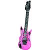 Rubie's 61411-STD Rubies 61411 - Chitarra Gonfiabile, Colore: Rosa
