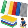 GOTFUN Piastre da costruzione per mattoncini da costruzione, 9 pezzi, 19 × 9,5 cm