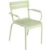 Fermob - Poltrona impilabile Luxembourg - Verde - Alluminio laccato - Designer Frédéric Sofia