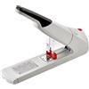Novus - Cucitrice a blocco (da ufficio), B 56/3, 210 fogli, 65 mm, colore: Grigio chiaro/Nero