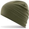 Hatstar Berretto Merino Beanie, berretto in lana merino, 100% lana merino, unisex, per uomo e donna, leggero e sottile, Oliva, taglia unica