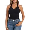 Joyshaper Gilet Donna Vita Cinched Flat Wapband Top Shapewear Gilets Senza Maniche Shapewears Tops Dimagrante