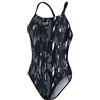 Speedo Allover Rippleback Costume Intero Donna (Pacco da 1)