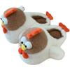 Dasongff Pantofole per animali da adulto, pantofole rigolo, da donna, invernali, calde, peluche, pantofole da donna, comode, pantofole, per casa, ragazza, pantofole da gallina, antiscivolo, scarpe
