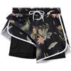 APTRO Costume da bagno da donna, costume da bagno da spiaggia, surf, pantaloncini con pantaloni interni