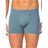 ZD ZERO DEFECTS - Boxer aperto da uomo con filo di soia - taglie forti disponibili blu S
