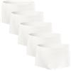 INNERSY Mutandine Boxer Ragazza Cotone Boyshort Bianche, 10-12 Anni, Bianco