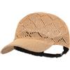 Meliyya Cappello da Baseball Unisex in Carta e Paglia Uomo Donna Berretto Estivo con Visiera Cappello Regolabile, Taglia unica
