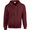 Gildan Heavy Blend™ Adult Full Zip Hooded Sweatshirt Maglia di Tuta Unisex - Adulto
