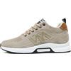 Dasongff Sneakers da uomo con tacco invisibile 6 cm/8 cm/10 cm Taller, Sneakers a maglia alla moda punta rotonda Scarpe sportive ascensore con lacci compensata a piedi palestra corsa Basquet escursionismo