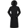 ALPINE PRO SPORTSWEAR & EQUIPMENT Alpine Pro Wussa, giacca invernale da donna, cappotto alla moda, cappotto invernale con cappuccio, robusto e caldo, impermeabile, traspirante, antivento e straordinariamente caldo, Nero , M