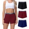 wirarpa Boxer Corti da Donna in Cotone Estivi Set da Donna Pantaloncini da Pigiama Casual Confezione da 3 Multicolore Taglia M