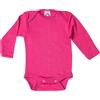 Cosilana, body neonato a maniche lunghe, 70% lana, 30% seta (rosa, 62-68)