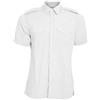 Kustom Kit - Camicia a Maniche Corte - Uomo (Collo 49,5 cm) (Bianco)