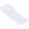 Hztyyier 8 Cm / 2,28 Pollici di Larghezza con Motivo Squisito per la Festa Nuziale di Decorazioni in Stoffa(bianco) Nastro in Pizzo con Rifiniture in Cotone da 10 Yarde 5 Clothing Accessories