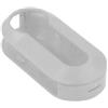 SALPIE Cover Plastica 3 Tasti Compatibile Con Fiat Punto Stilo Panda - 500 500L Lancia Delta Portachiavi Accessori Ricambi Copri Guscio Chiave Telecomando Auto - GRIGIO
