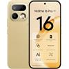 realme 16 Pro 5G Smartphone 8GB + 512GB, 200MP LumaColor Fotocamera + 50MP, Telefono Cellulare con Processore Dimensity 7300 MAX, Batteria 6500mAh e Ricarica da 45W, Cellulari da 6,78 144Hz, Oro