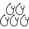 Tiuimk BH-217 BH-108 - Set di ganci per auricolari Bluetooth | 10,5 mm-11 mm | nero e comfort