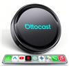 OTTOCAST P3 Pro AI Box, Adattatore CarPlay wireless e Android Auto, 8+128GB