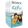 Sony 5 confezioni di nastri video E-180CD da 3 ore (il design della scatola di imballaggio video varia a seconda della versione Sony CDe o CDC, nastro identico VHS 3 ore)