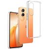 REY Cover in Gel TPU Trasparente per ONEPLUS Nord CE4 - CE4 Lite, Ultra Sottile 0,33 mm, Morbido Flessibile, Custodia Silicone