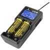 GENERICO ECI ELETTROFORNITURE Caricabatterie XTAR VC2 con display LCD per batteria 18650 26650