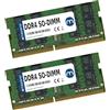 Maxano Kit da 32 GB (2 x 16 GB) RAM compatibile con QNAP TS-673A (DDR4 PC4-21300, SO-DIMM, Non-ECC)